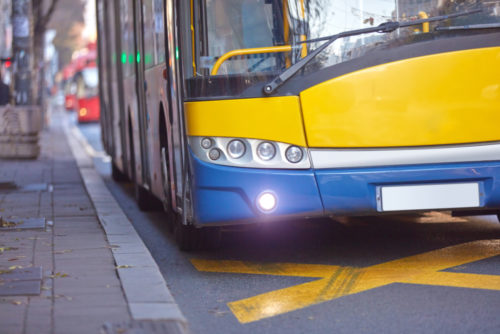 public bus stop